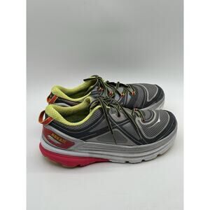 Hoka One One W Constant 1007 852Women's Running Shoes Size 9 Gray Pink